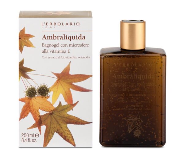 Ambraliquida Bagnogel con Microsfere di Vitamina E 250ml
