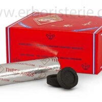Carboncini per incensi. Tubetto da 10 singoli carboncini o scatola da 10 tubetti