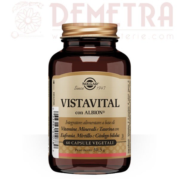 Vistavital 60 capsule vegetali per il benessere della vista Solgar