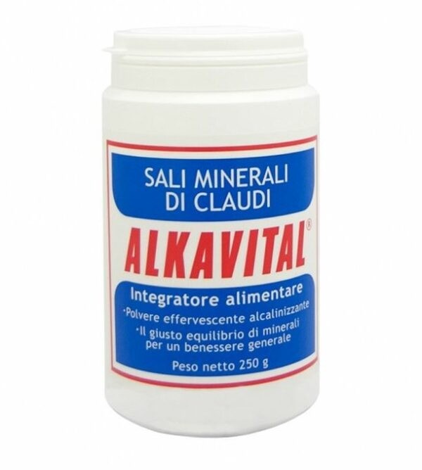 Alkavital sali minerali di Claudi 250gr equilibrio acido-basico. Rimineralizzante