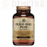 Magnesio Chelato ad alto assorbimento Oligo Mag Plus Solgar 100 tavolette