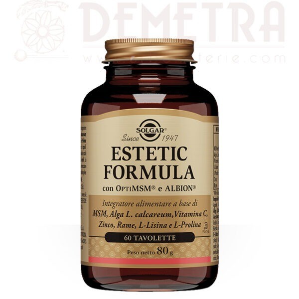 Estetic Formula per Capelli, Pelle e Unghie 60 tavolette Solgar