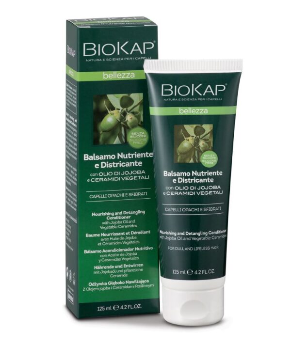 BioKap Balsamo Nutriente e Districante 125ml per capelli morbidi e protetti