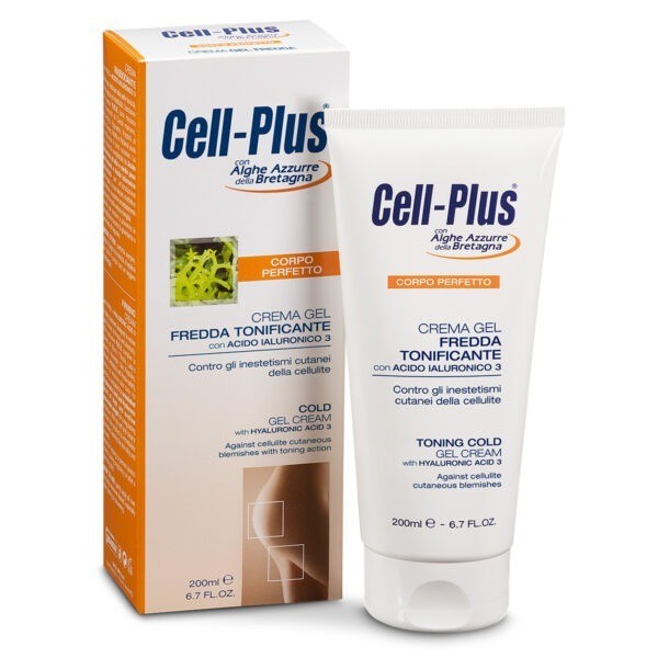 Cell Plus® Crema Gel Fredda Tonificante ml 200 inestetismi cutanei della cellulite