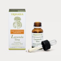 Olio Essenziale di Lavanda Vera Biologica 10ml fiori (Lavandula angustifolia) Erbamea