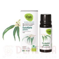 Eucalipto Globulus Olio Essenziale 10ml biologico e vegano Oak Organic