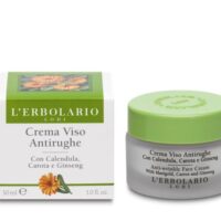 Crema Antirughe Ricco trattamento anti-età con Calendula, Carota e Ginseng