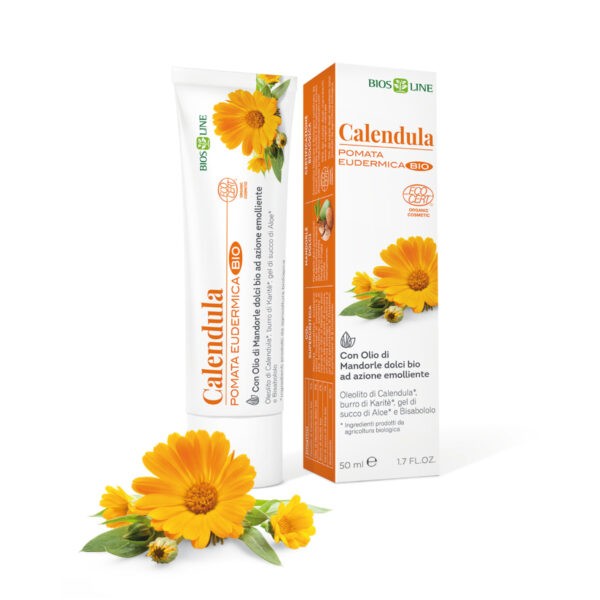 Pomata Eudermica Calendula BIO in Tubo 50 ml