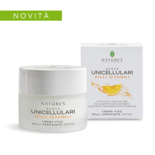 Acque Unicellulari Crema Viso Pelli Sensibili e Arrossate