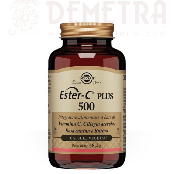 Vitamina C a pH tamponato Ester C® Plus500 100 capsule vegetali Solgar