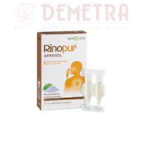 Rinopur Aerosol 10 fiale Soluzione ipertonica con acido ialuronico e fitoestratti Biosline