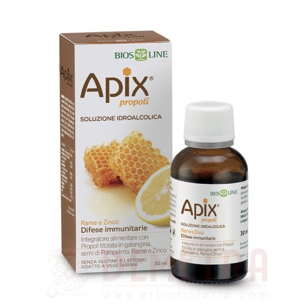 Apix® Propoli Soluzione Idroalcolica 30ml Biosline