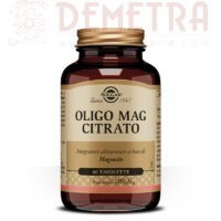 Magnesio Citrato Oligo Mag citrato 60 tavolette Solgar