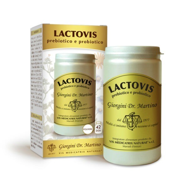 Lactovis Prebiotico e Probiotico Polvere favorisce l’equilibrio della flora batterica intestinale.