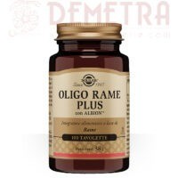 Rame Chelato Oligo Rame Plus 100 tavolette Solgar