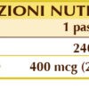 Folico Essenziale 125 pastiglie. Acido Folico ne basta 1 al giorno