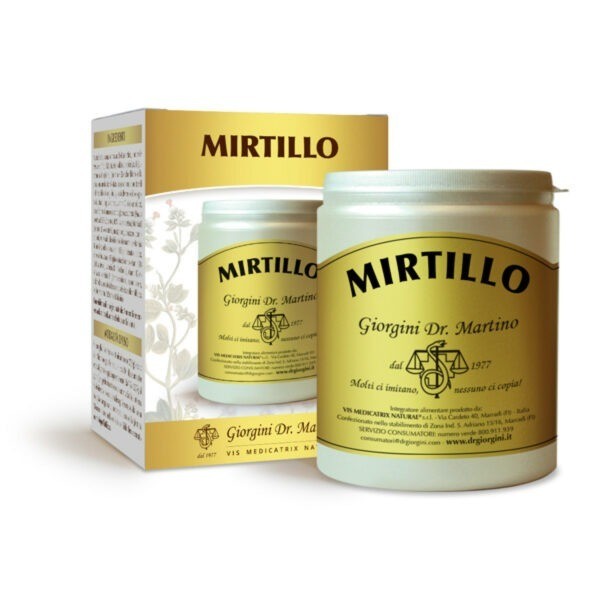 Mirtillo 360g polvere di mirtillo nero arricchito con licopene e vitamine