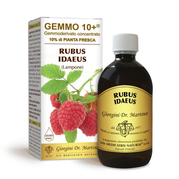 Gemmo 10+ Lampone (Rubus idaeus) gemmoderivato 500ml dr.Giorgini