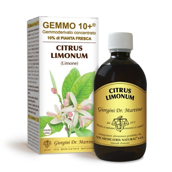 Gemmo 10+ Limone (Citrus limonum) gemmoderivato 500ml dr.Giorgini