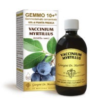 Gemmo 10+ Mirtillo nero (Vaccinium myrtillus) gemmoderivato 500ml - dr.Giorgini