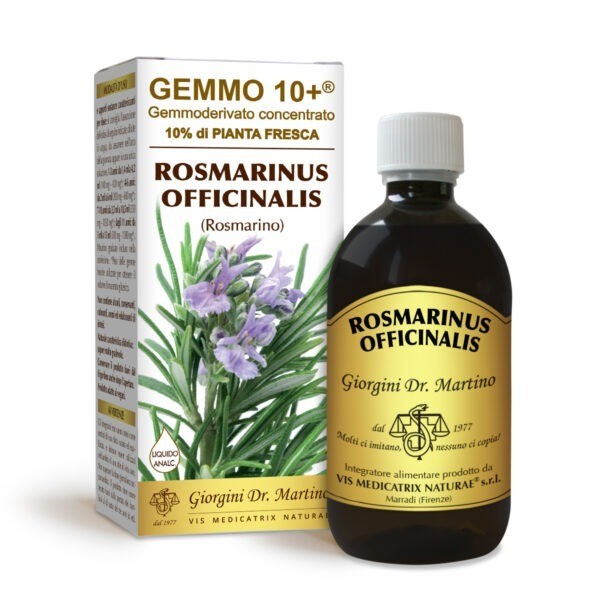 Gemmo 10+ Rosmarino (Rosmarinus officinalis) gemmoderivato 500ml - dr.Giorgini