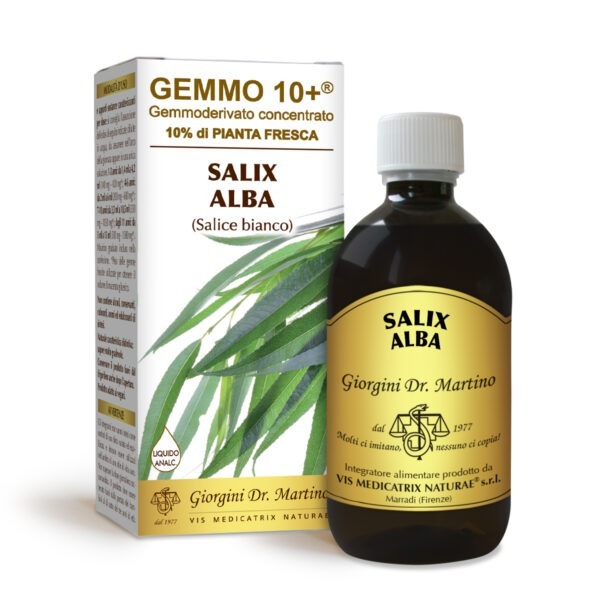 Gemmo 10+ Salice bianco (Salix alba) gemmoderivato 500ml dr.Giorgini