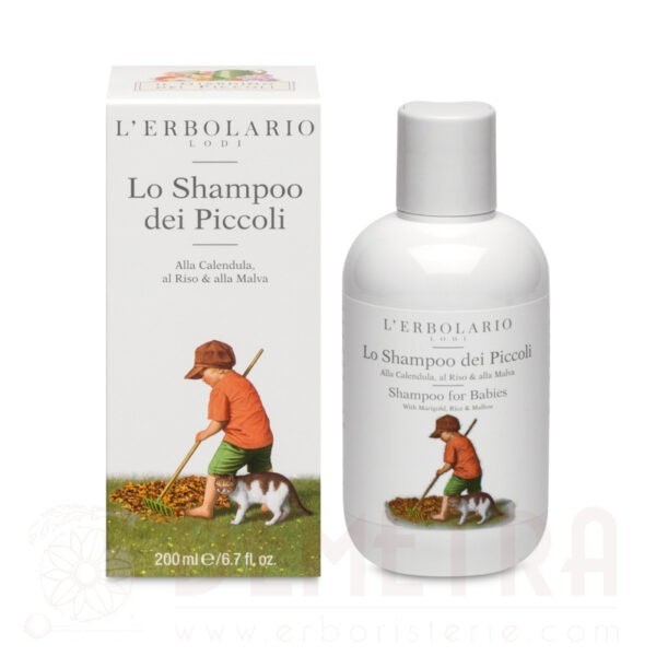 Lo Shampoo dei Piccoli Detergente cremoso per i bambini 200ml L'Erbolario