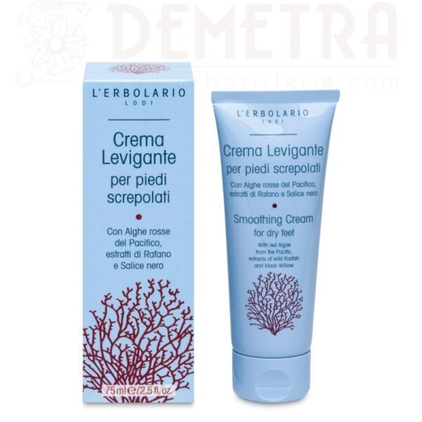 Crema Levigante per Piedi Screpolati e per zone inspessite (talloni, gomiti, ginocchia) L'Erbolario