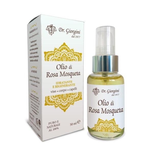 Olio di Rosa Mosqueta spremuto a freddo 50ml con erogatore