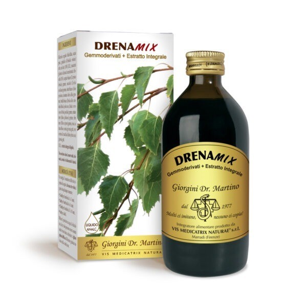Drenamix 200ml favorisce il drenaggio dei liquidi corporei. Analcolico