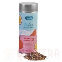 Twice Arancia e Maracuja Infuso a freddo Sfuso Nel Barattolo Silver Tin Di Neavita
