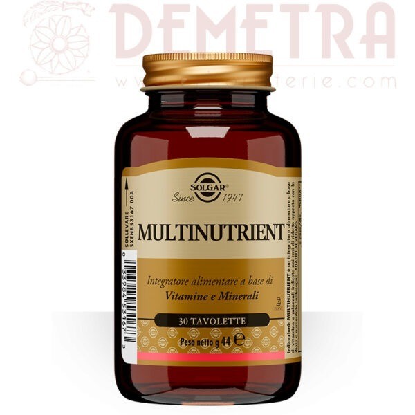 Multinutrient 30 Tavolette Multivitaminico adatto anche ai Vegani