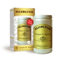 Allergyvis polvere 100g erbe officinali, sali minerali, vitamine e altri nutritivi.