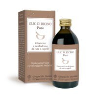 Olio di Ricino Puro 200ml Ricinus communis oil azione emolliente, idrante e condizionante