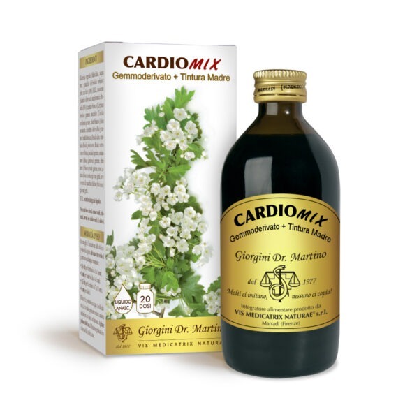 Cardiomix 200ml favorisce la funzionalità dell’apparato cardiovascolare. Analcolico