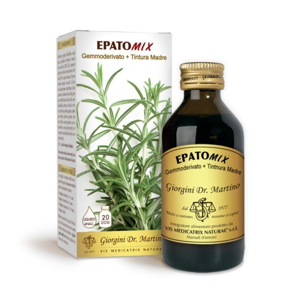 Epatomix 100ml favorisce la funzionalità digestiva ed epatobiliare