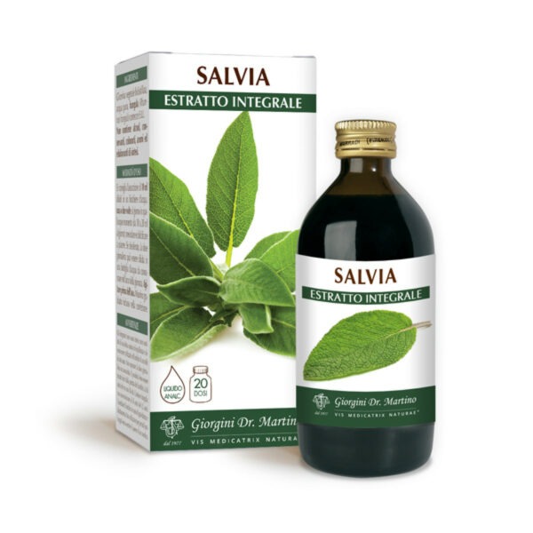 Salvia Estratto Integrale analcoolico 200ml Dr. Giorgini