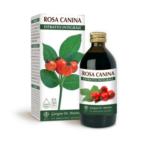 Rosa canina Estratto Integrale analcoolico 200ml Dr. Giorgini