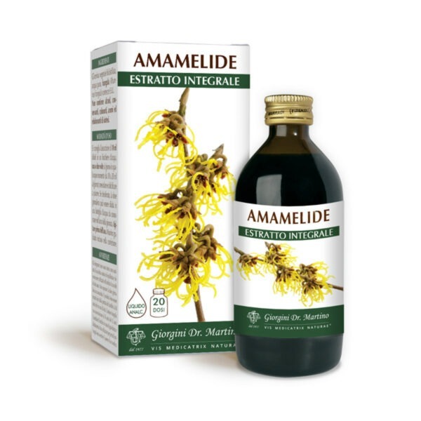 Amamelide Estratto Integrale analcoolico 200ml dr.Giorgini
