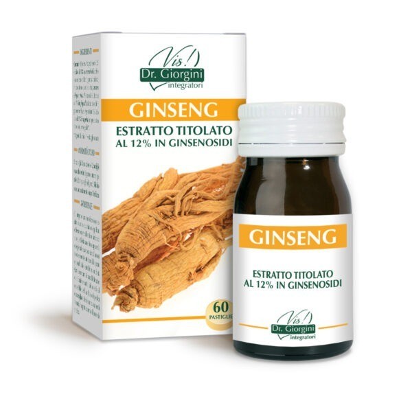 Ginseng estratto titolato 60 pastiglie dr. Giorgini