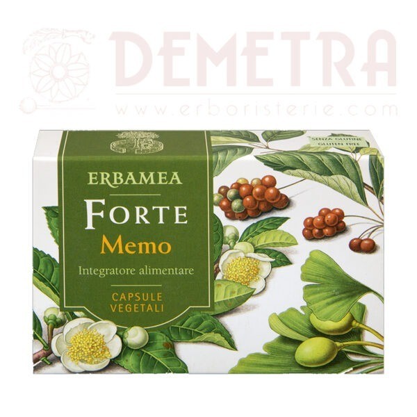 Forte Memo supporta la memoria e le funzioni cognitive, 24 vegicaps Erbamea
