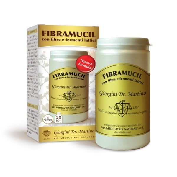 Fibramucil polvere 120gr fibre e fermenti per la salute dell'intestino