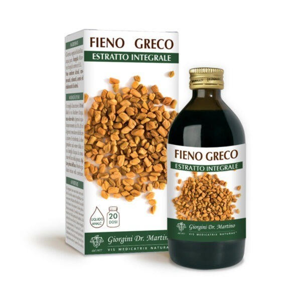 Fieno Greco estratto integrale analcolico 200ml Dr.Giorgini