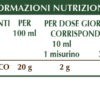 Fieno Greco estratto integrale analcolico 200ml Dr.Giorgini