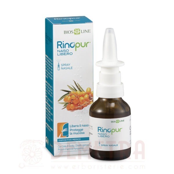 Rinopur® Naso Libero Spray Nasale 20ml Biosline