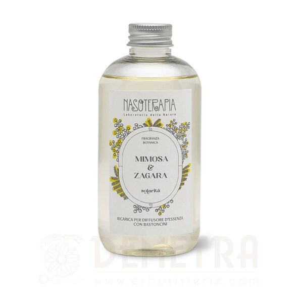 Ricarica 250ml diffusore a bastoncini Mimosa e Zagara Nasoterapia