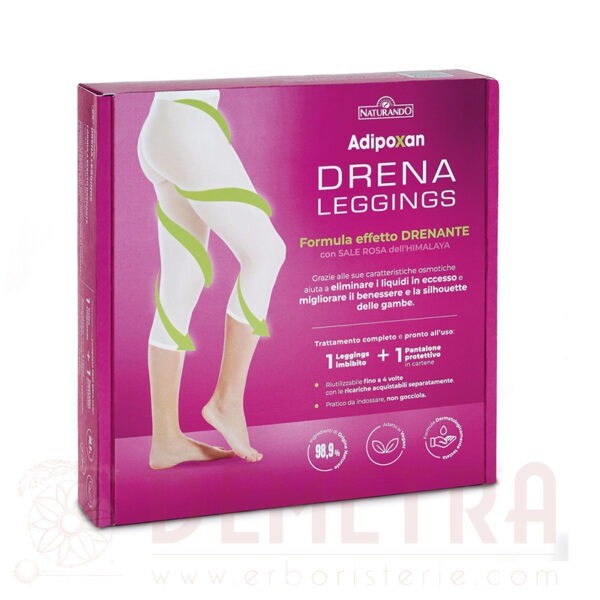 Adipoxan Drena Leggings Formula effetto drenante Naturando
