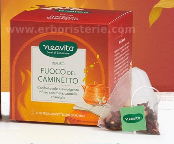 Filtroscrigno 15 filtri Fuoco del Caminetto profumo di dolci di mele, cannella e vaniglia