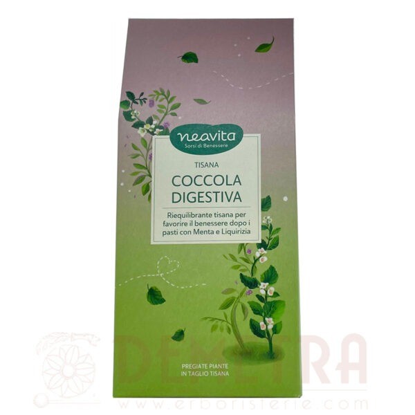 Ricarica sfuso in confezione da 80g Tisana Coccola Digestiva - Neavita