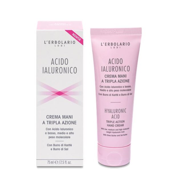 Acido Ialuronico Crema Mani a Tripla Azione 75ml